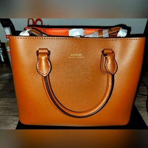 Ralph Lauren Shoulder bag Tan Small size